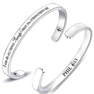 NWT “I CAN DO ALL THINGS” Bracelet